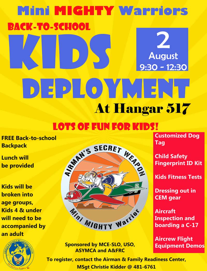 Back to School Deployment Line